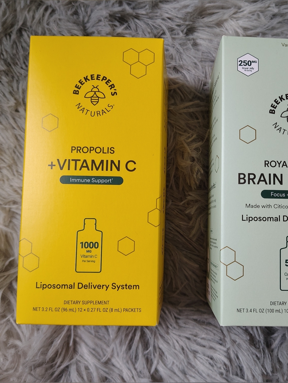 *Like New* Beekeepers Naturals Brain Health & Immune Support Liposomal Bundle